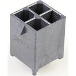 Conn Wire to Board HDR 4 POS 5.7mm Solder ST Top Entry Thru-Hole Mega-Fit Tray