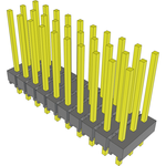 Conn Unshrouded Header HDR 30 POS 2.54mm Solder ST Top Entry Thru-Hole Bulk