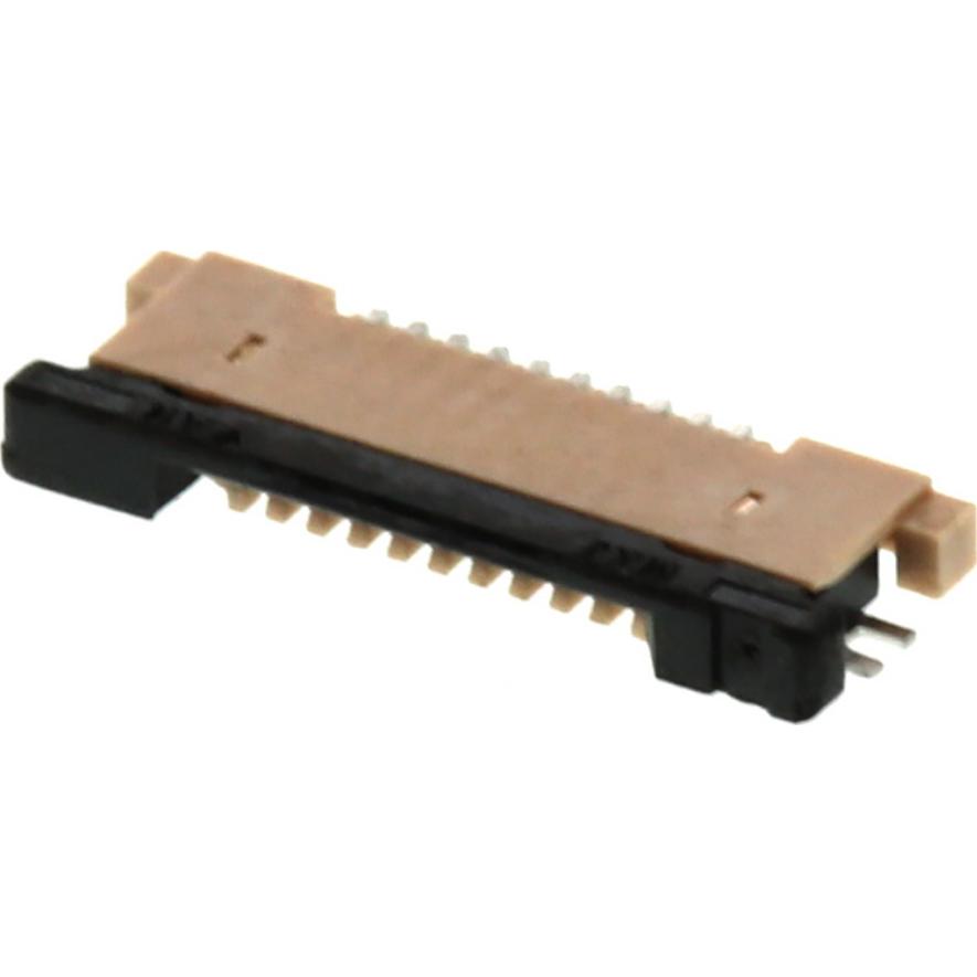 Molex-54548-1072 Conector FFC-FPC Conn FFC/FPC Connector SKT 10 POS 0.5mm Solder RA SMD T/R