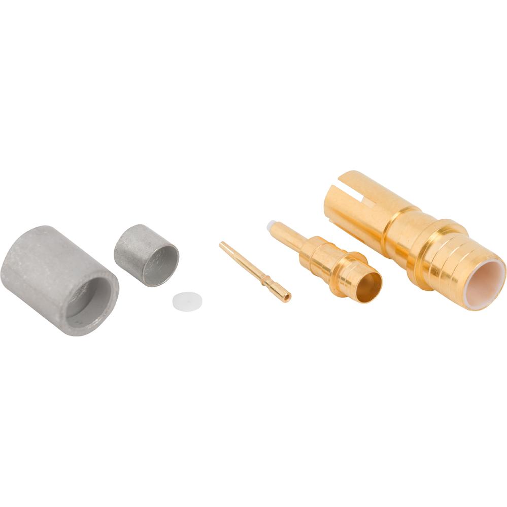 Amphenol RF-902-5019-2 Connector RF Conn Triax 0Hz to 0.5GHz Crimp ST Cable Mount F Gold Bag