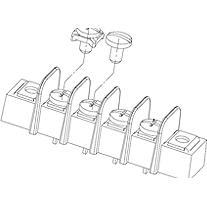 Molex-0387206219 连接器接线板 Conn Barrier Strip 19 POS 9.53mm Solder ST Thru-Hole 15A/Contact