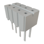 Conn Socket Strip SKT 8 POS 2.54mm Solder ST Top Entry Thru-Hole Bulk