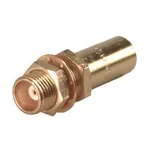 Conn MCX Adapter 0Hz to 6GHz 50Ohm ST F/F Gold Over Nickel Single