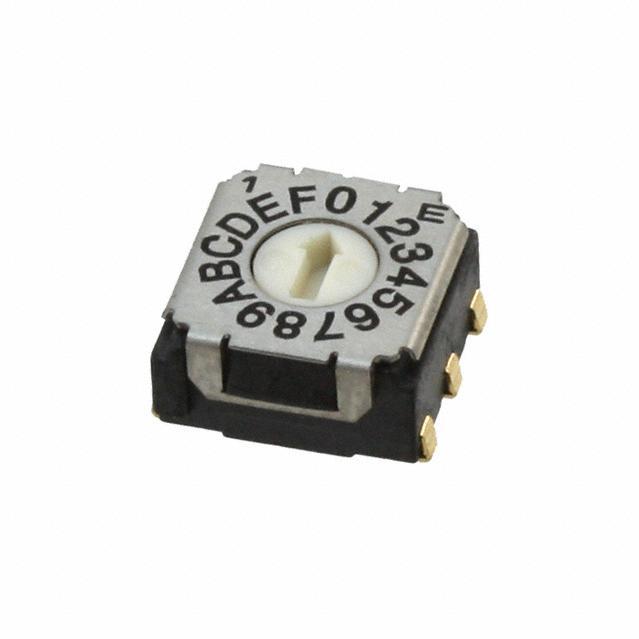 NIDEC Copal Electronics-SH-7050TA Conmutador DIP Switch DIP N.O./N.C. SP16T 16 Flush Screwdriver 0.1A 5VDC J-Lead 2.54mm SMD T/R