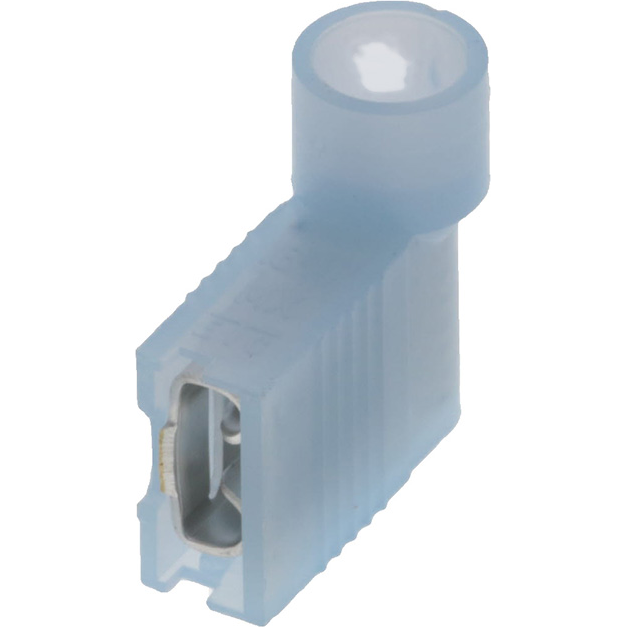 Molex-190070024 Connector Terminals Quick Disconnect Terminal 14-16AWG Brass Blue F Tin InsulKrimp™ T/R