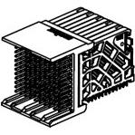 Molex-0765007607 Connector Backplane Conn Backplane HDR 192 POS 1.9mm Press Fit RA Thru-Hole Impact™ Tray
