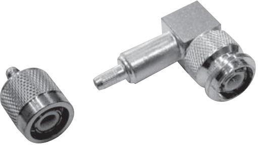 Winchester Interconnect-KA-99-65 RF-Steckverbinder Conn TNC Adapter 0Hz to 11GHz 50Ohm RA PL/F Gold