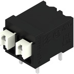 Weidmueller GmbH & Co. KG-1824810000 Connector Terminal Blocks Conn PCB Terminal Block 2 POS 5.08mm Solder RA Thru-Hole 12A Tube