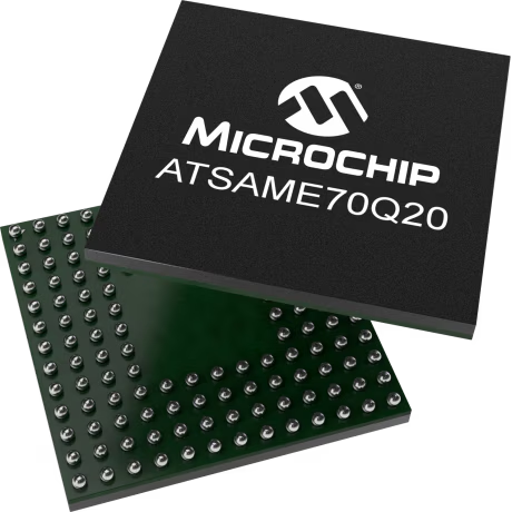 Microchip Technology-ATSAME70Q20B-CFN Microcontrollers - MCUs MCU 32-bit ARM Cortex M7 RISC 1MB Flash 1.8V/2.5V/3.3V 144-Pin UFBGA Tray