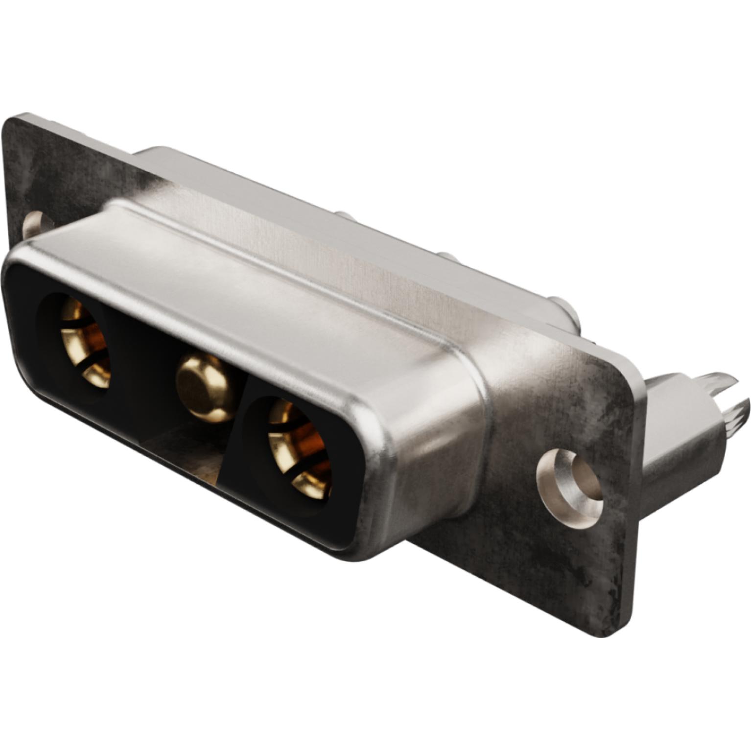 Molex-1731070807 Steckverbinder, D-Sub Conn D-Sub F 3Power POS 6.86mm Solder ST Thru-Hole 3 Terminal 1 Port FCT Products Carton