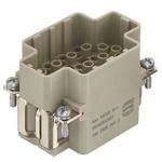 Conn Rectangular M 55Signal/1Ground POS Crimp ST Panel Mount Han®