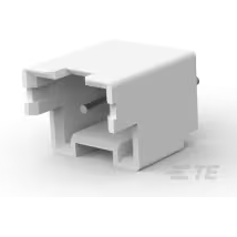 TE Connectivity-2132415-2 Cabezales del conector y receptáculos PCB Conn Shrouded Header HDR 2Power POS 2.5mm Solder ST Top Entry Thru-Hole Bag