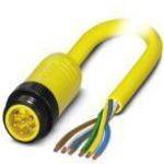 Cable Assembly 1m 7/8"-16UNF 6 POS PL 18AWG