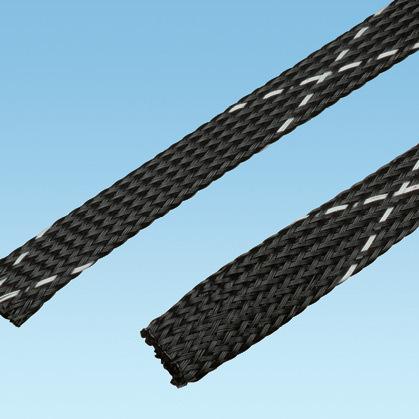 Panduit-SE50PFR-DR0 Kabelzubehör Cable Accessories Braided Expandable Sleeving Polyethylene Terephthalate Black Reel