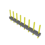 Conn Unshrouded Header HDR 8 POS 5.08mm Solder ST Top Entry Thru-Hole Bulk