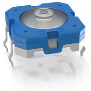 RAFI GmbH & Co. KG-1.14.012.501/0000 Switch Tactile Switch Tactile N.O. SPST Round Button PC Pins 0.1A 35VAC 35VDC 1VA 8N Thru-Hole