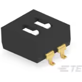 TE Connectivity-ADF02STTR04 Commutateur DIP Switch DIP OFF ON SPST 2 Flush Slide 0.1A 24VDC Gull Wing 2.54mm SMD T/R