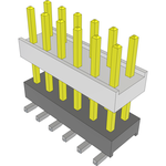 Conn Board Stacker HDR 12 POS 2.54mm Solder ST Top Entry SMD Tube