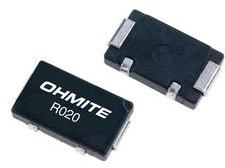 Ohmite-RW1S0CKR050DET Widerstand, fest, Oberflächenmontage, einzeln Res 0.05 Ohm 0.5% 1W ±50ppm/°C J-Lead SMD T/R