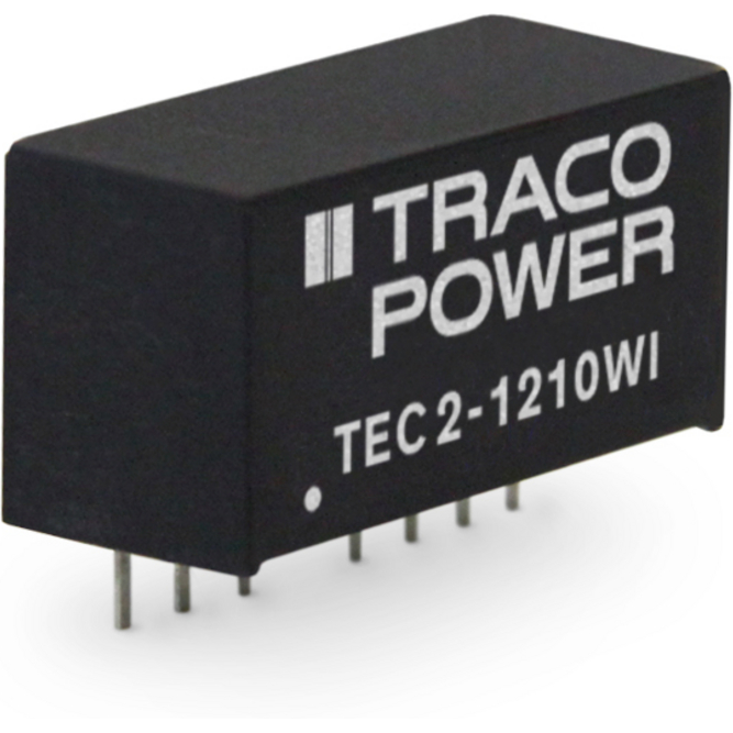 TRACO Electronic AG-TEC 2-2411WI Convertitore da DC a DC e modulo di regolazione della commutazione Module DC-DC 24VIN 1-OUT 5V 0.4A 2W 7-Pin SIP Module