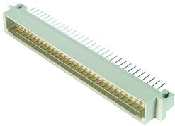 Assmann WSW components, Inc-A-CM64ACR Steckverbinder, Mutterplatine Conn DIN 41612 M 64 POS 2.54mm Solder RA Thru-Hole Tray