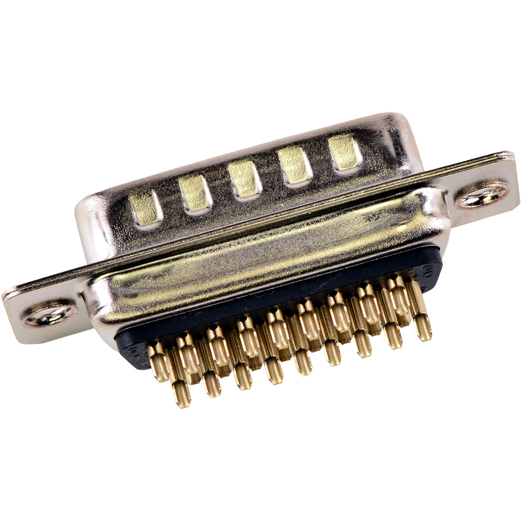 Molex-1731130060 Steckverbinder, D-Sub Conn D-Sub M 26 POS 1.98mm Solder Cup ST Cable Mount 26 Terminal 1 Port Tray