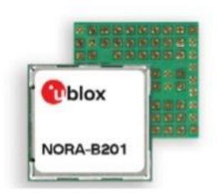 u-blox-NORA-B201-00B Combo Wireless Module BT+ZigBee Module 2405MHz to 2480MHz 76-Pin