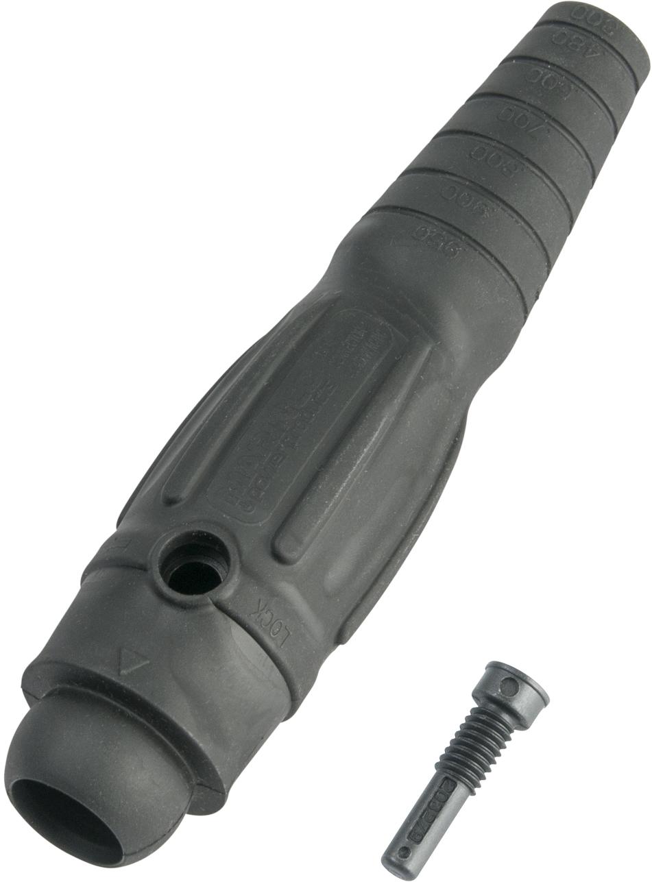 Marinco-CLS18FBOOT-A Connector Power CLS 18 SERIES BLACK FEMALE BOOT W/SCREW