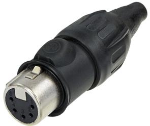 Neutrik Group-NC5FX-TOP Steckverbinder Heavy duty, female 5-pole XLR