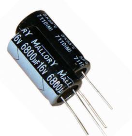 Illinois Capacitor-SK332M035ST Kondensator, Aluminium Cap Aluminum Lytic 3300uF 35V 20% (18 X 35mm) Radial 7.5mm 0.1 Ohm 2.22A 2000h 85°C Standard