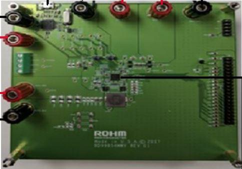 Rohm-BD99954MWV-EVK-101 Cartes et kits de développement de gestion de la puissance BD99954MWV Battery Management 2.56V to 19.2V Output Evaluation Kit