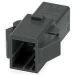 Conn Housing M 6 POS 2.5mm Crimp ST Cable Mount Black Cardboard