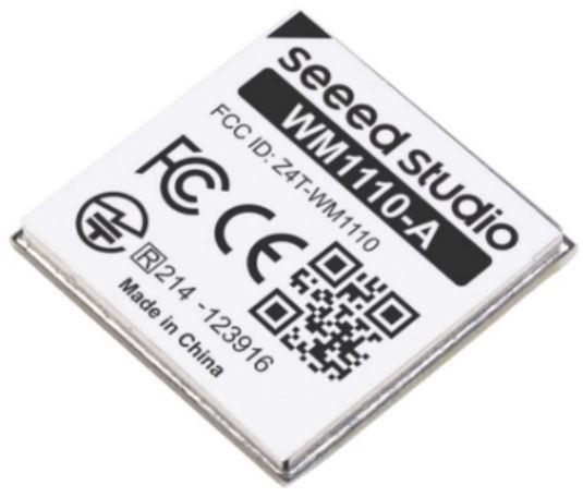 Seeed Technology Co.,Ltd-114992865 Placas y kits de desarrollo inalámbricos/RF LR1110/nRF52840 Combo Wireless Module Development Board