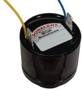 Mallory Sonalert Products-SCE048XD2DB2F Audioanzeigen und -alarme Audio 28VDC 48VDC 40mA 85dB Panel Mount Quick Connect Bulk