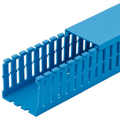 Panduit-F1.5X3IB6 配线槽 Wiring Ducts Slotted Rectangular Screw Polyvinyl Chloride Blue