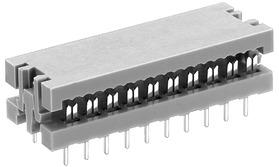 Fischer Elektronik-KK 10 Z Steckverbinderleisten und Leiterplattenbuchsen Conn IDC Connector SKT 10 POS 2.54mm IDT RA Cable Mount