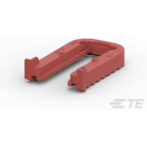 TE Connectivity-1564411-2 Connector Accessories Connector Accessories Fixing Slide Straight Red Carton