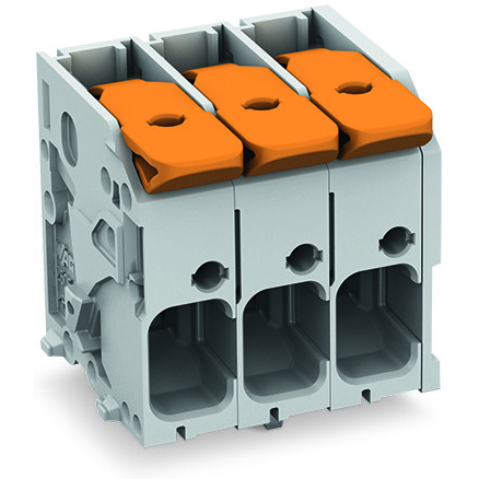 WAGO-2606-1104/020-000 Steckverbinder, Klemmenblöcke Conn PC Terminal Block 4 POS 7.5mm Solder RA Thru-Hole 41A CAGE CLAMP® Box