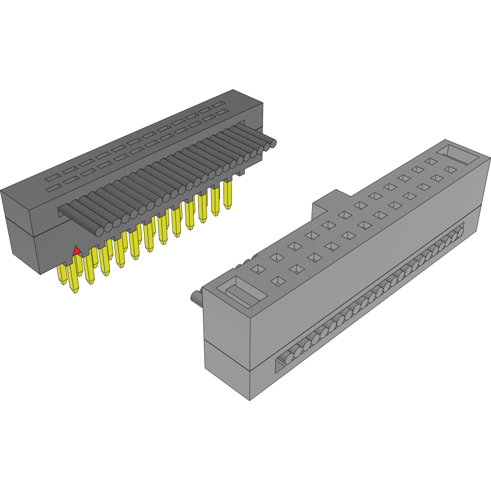 Samtec-FFMD-12-T-03.85-01-N-R Flachband Kabelbaugruppen Flat IDC Wire Cables, IDC Connector