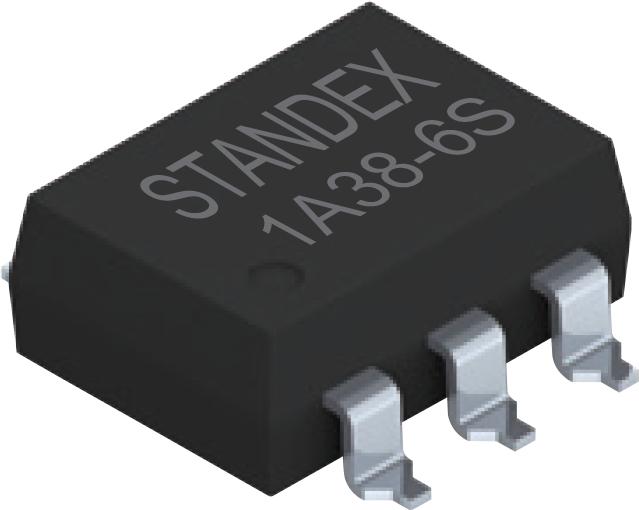Standex Electronics, Inc-SMP-1A38-6ST Solid State Relays - SSRs Solid State Relay 50mA 1.5V DC-IN 0.08A 600V AC/DC-OUT 6-Pin SMD Tube