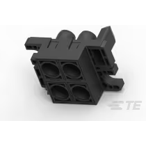 TE Connectivity-2212245-1 Raccordement rectangulaire Conn Rectangular RCP 4 POS Crimp ST Panel Mount 4 Terminal 1 Port Box