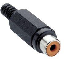 Lumberg-XKTO 1 ROT Steckverbinder für Audio und Video RCA CONNECTORS ACCORDING TO JEITA RC