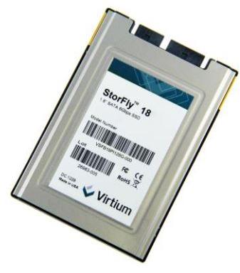 Virtium LLC-VSFB18PC032G-100 固态驱动器 Solid State Drive 1.8in SATA 32Gbyte 6Gbps 2960Mbps Read 2240Mbps Write 3.3V 2000000h