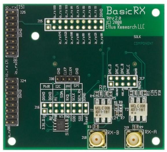 Digilent-6002-410-031 射频/无线开发板和套件 BasicRX Daughter Board for Ettus USRP NZ10: 1-250 MHz Rx