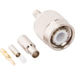 Conn TNC 0Hz to 11GHz 50Ohm Crimp ST Cable Mount PL Gold