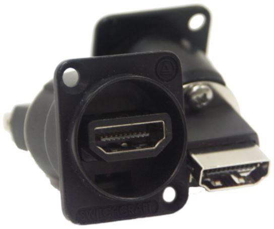 Switchcraft-EHHDMI2 Steckverbinder für Audio und Video Conn HDMI Adapter RCP/RCP 19/19 POS ST 1/1 Port