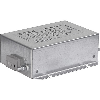 SCHURTER-FMBC-0938-5010 Filtres d'alimentation Power Line Filter 2-Stage 50Hz/60Hz 50A 480VAC Terminal Block Chassis Mount