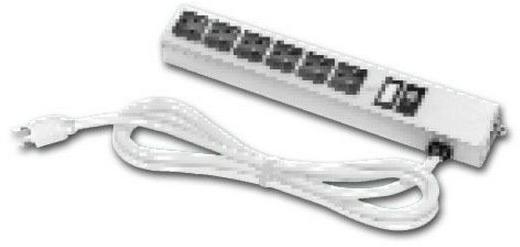 Bud Industries-POS-4-S Cable Assembly AC Power Cable Assembly Power 1.82m 14AWG 3 POS Power to 4(3 POS Power) PL-RCP