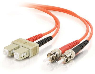 Legrand-13565 Glasfaserkabel-Baugruppen 6m SC-ST 62.5/125 OM1 Duplex Multimode PVC Fiber Optic Cable