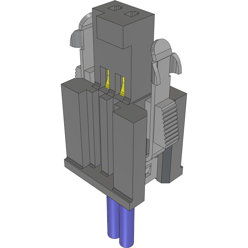 Samtec-SFSS-02-28-F-18.00-SR Andere Kabelbaugruppen Cable Assembly Discrete Wire 0.457m 28AWG Socket Strip 2 POS SKT Crimp TIGER EYE™ Layer